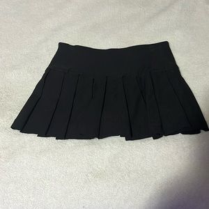 Garage Pleated Mini Skirt